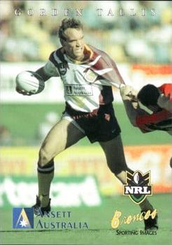 1998 Ansett Brisbane Broncos #NNO Gorden Tallis Front